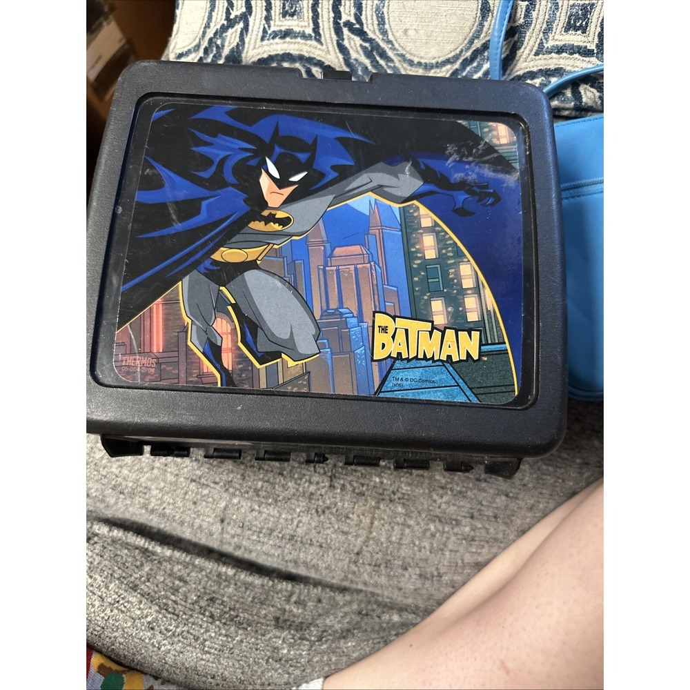 The Batman Thermos Brand Lunch Box 2005 used